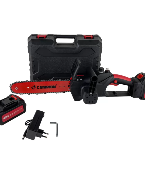 Drujba cu 2 Acumulatori Campion, 48V, Lama 30cm 2400W